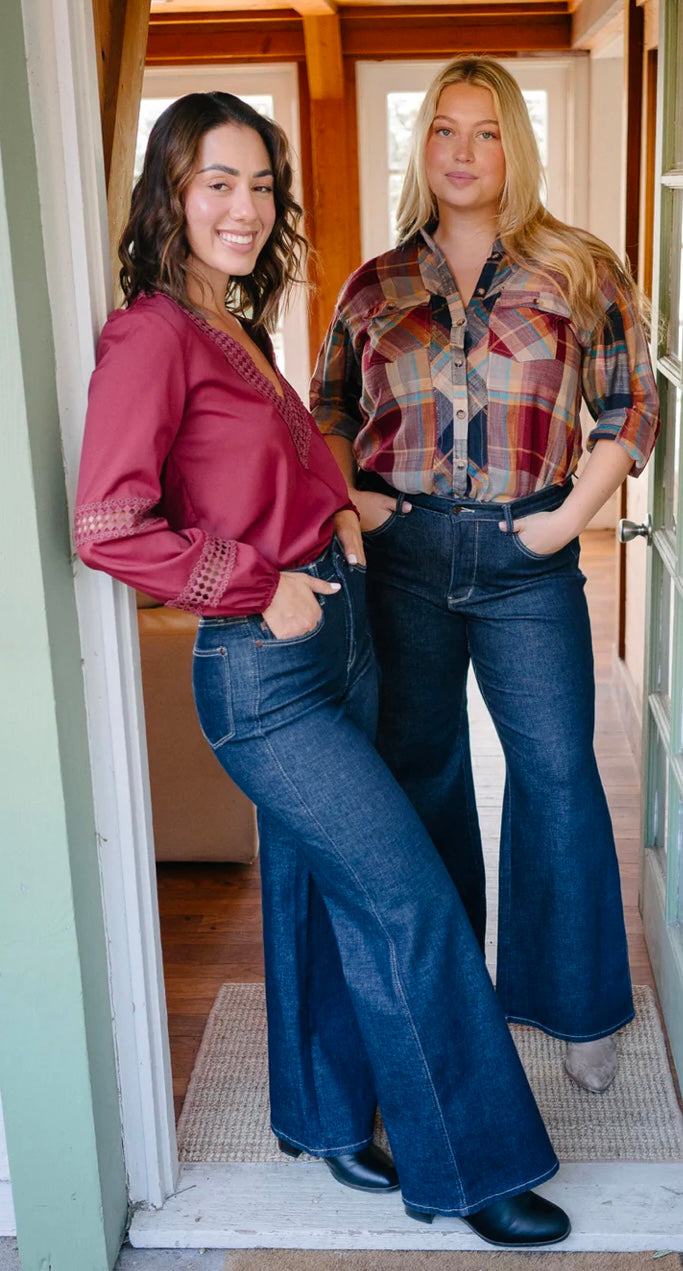 Judy Blue HW Retro Wide Jean
