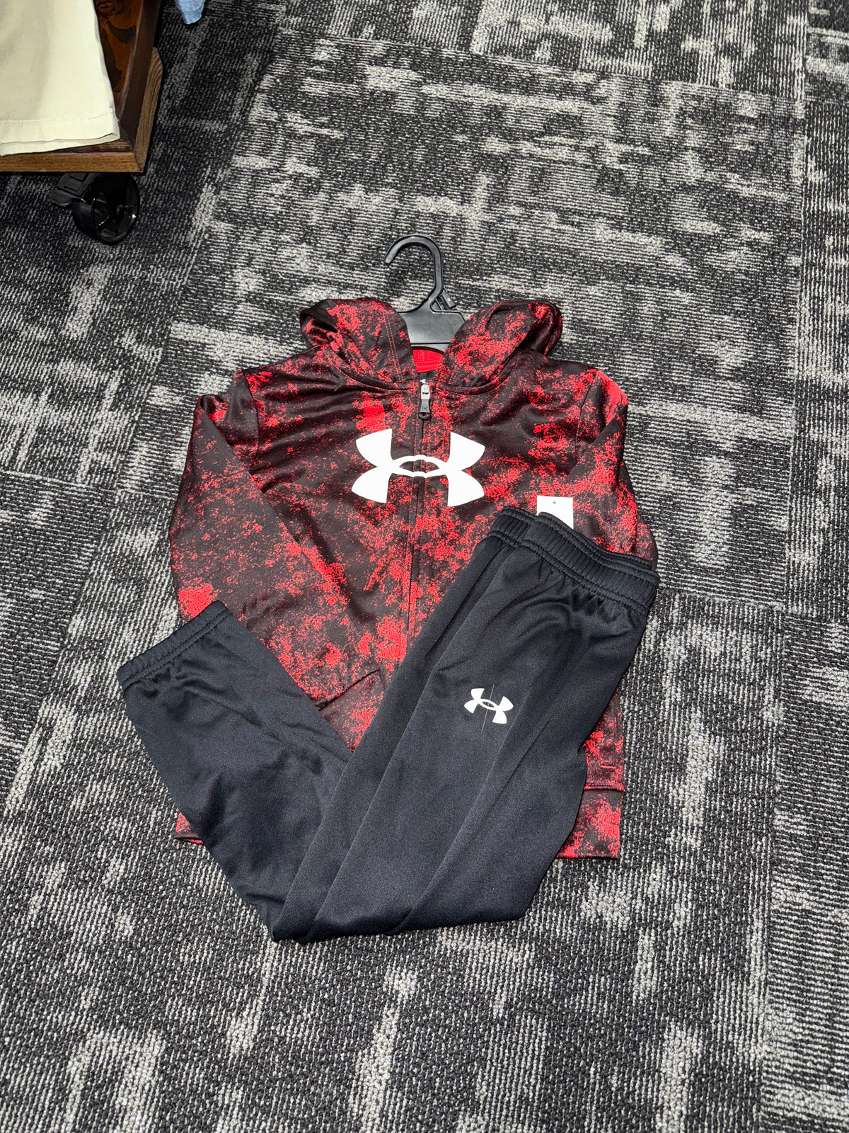 Under Armour Kids Red Splatter Set