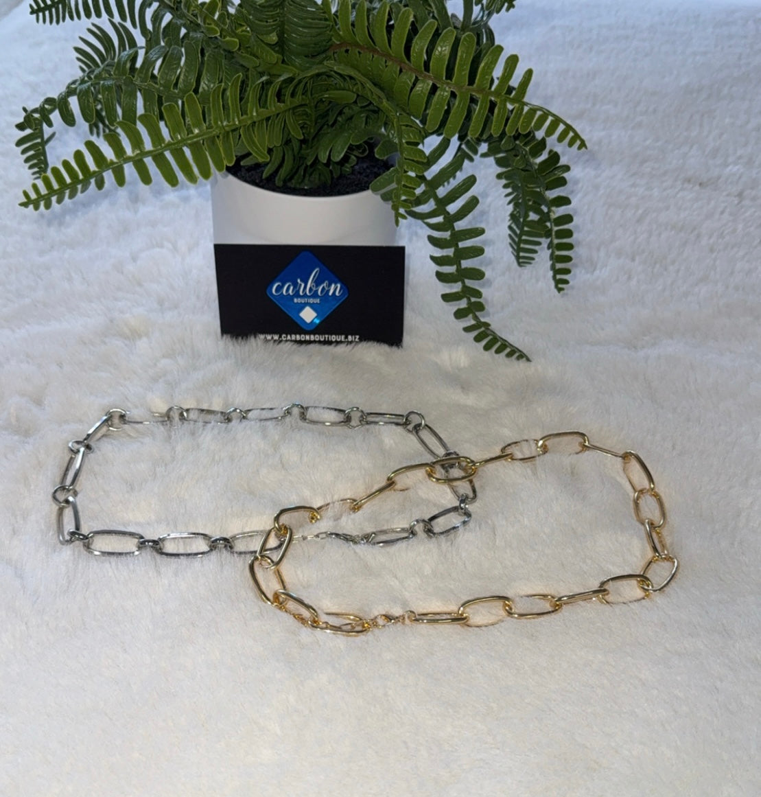 Large Link Necklace