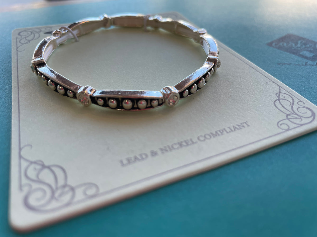 Silver Stretch Bracelet