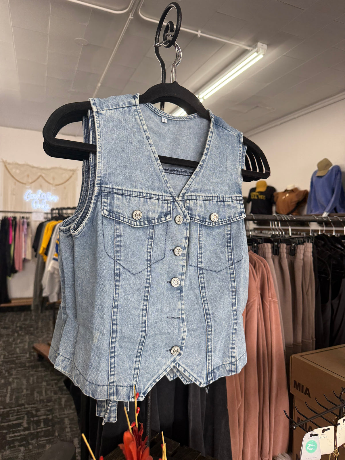 Denim Vest