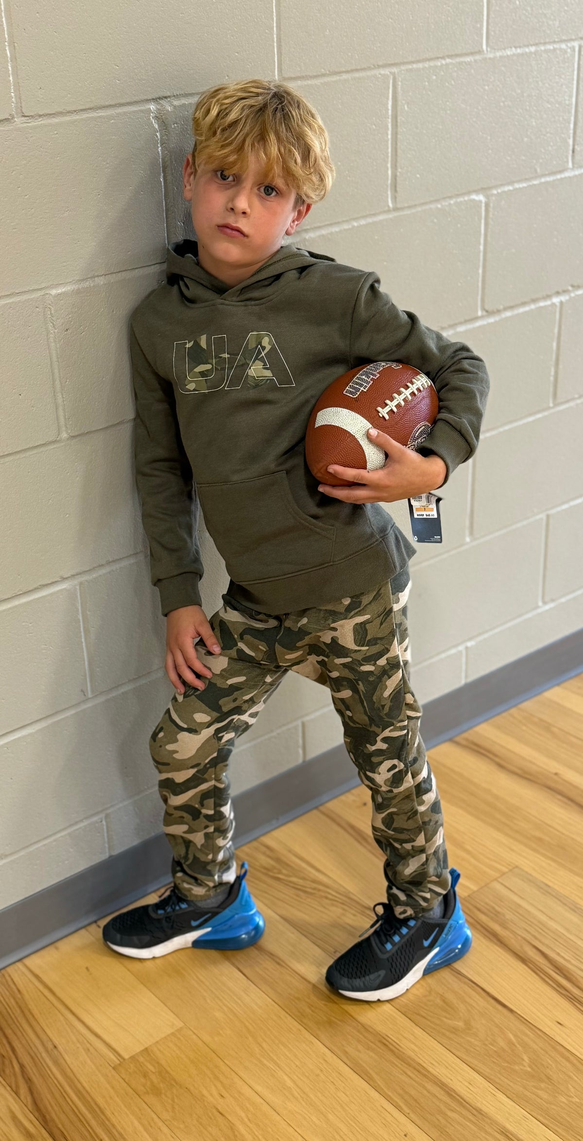 Under Armor Boys Camo Set