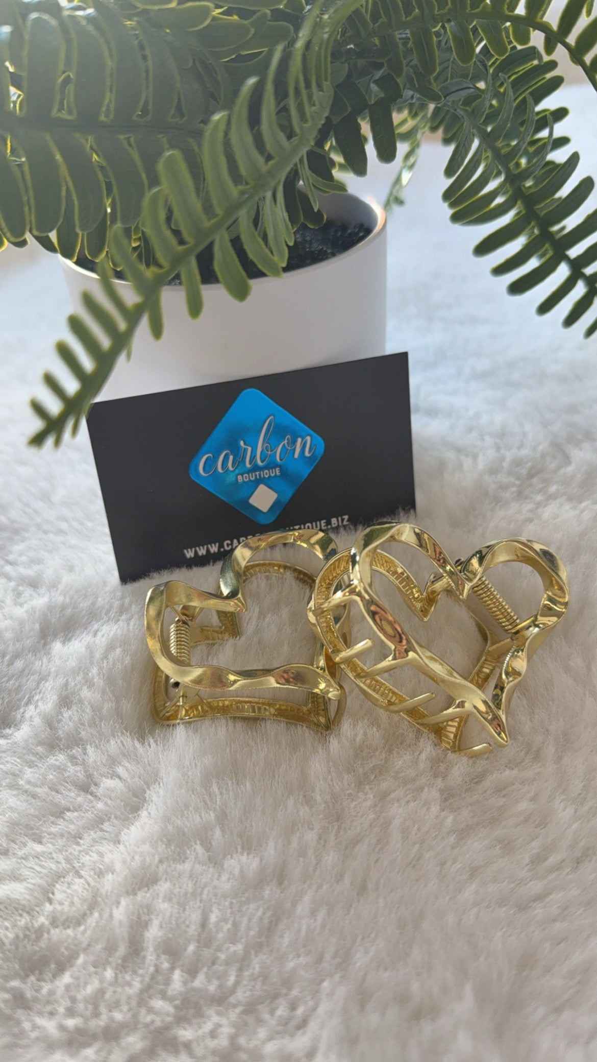 Heart Claw Clip