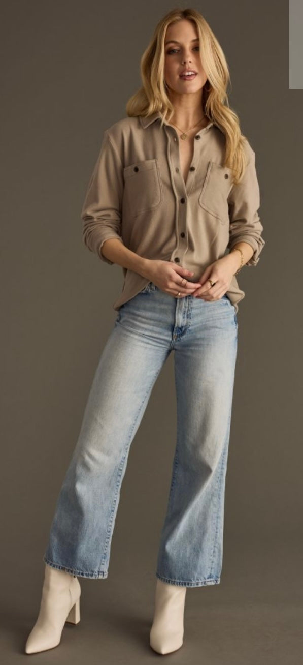 Super Soft Button Up