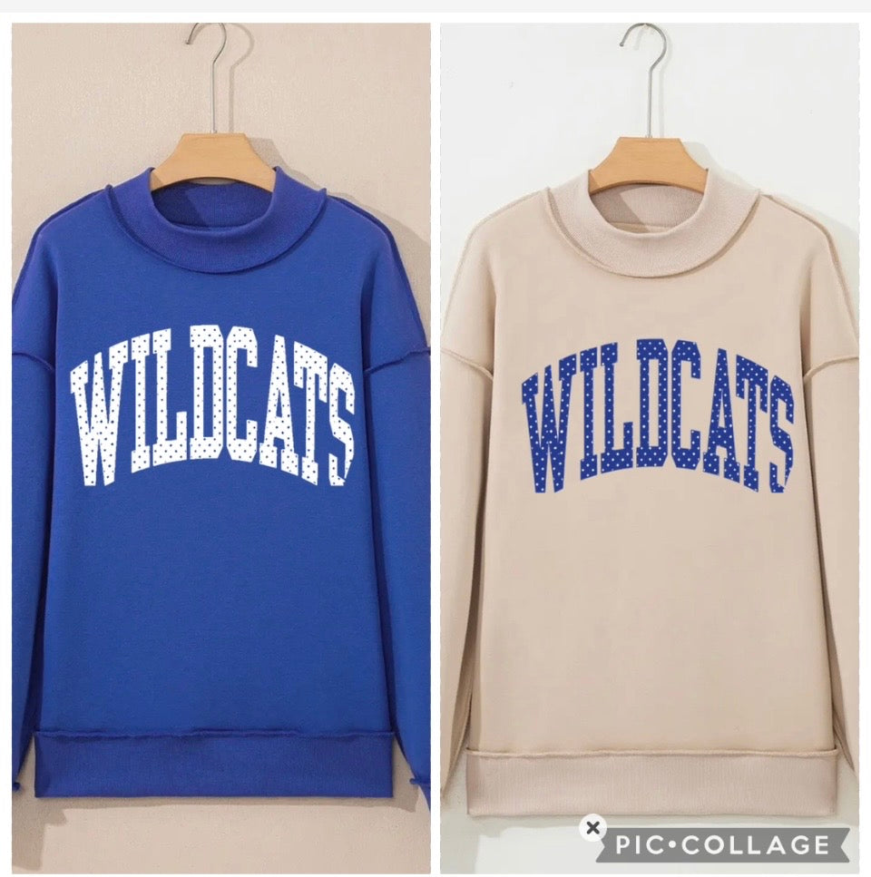 Pre Order - Wildcat Mock Neck