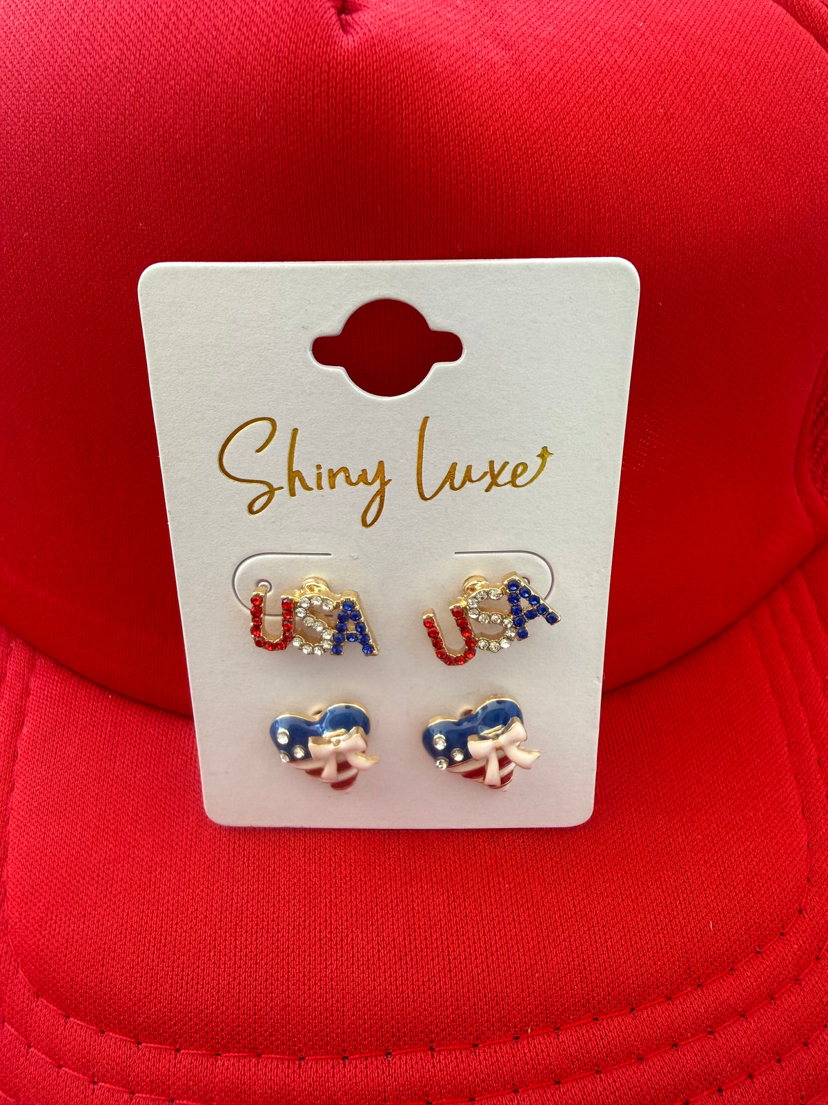 Heart & Bling USA Earrings