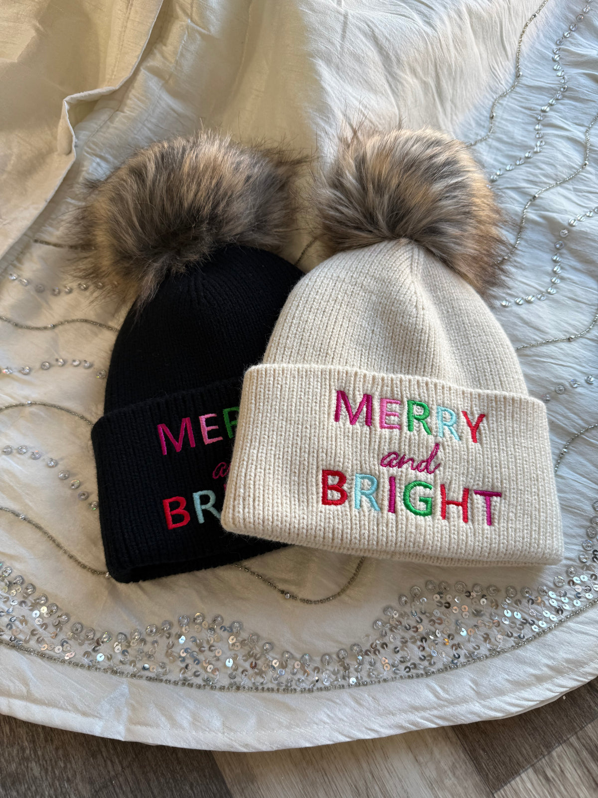 Merry & Bright Stocking Cap