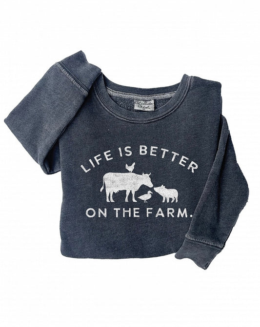 Life is Better on The Farm Toddler Crew