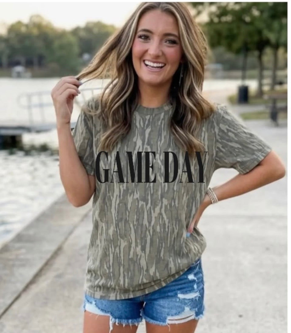 PRE ORDER MOSSY OAK Game Day Tee