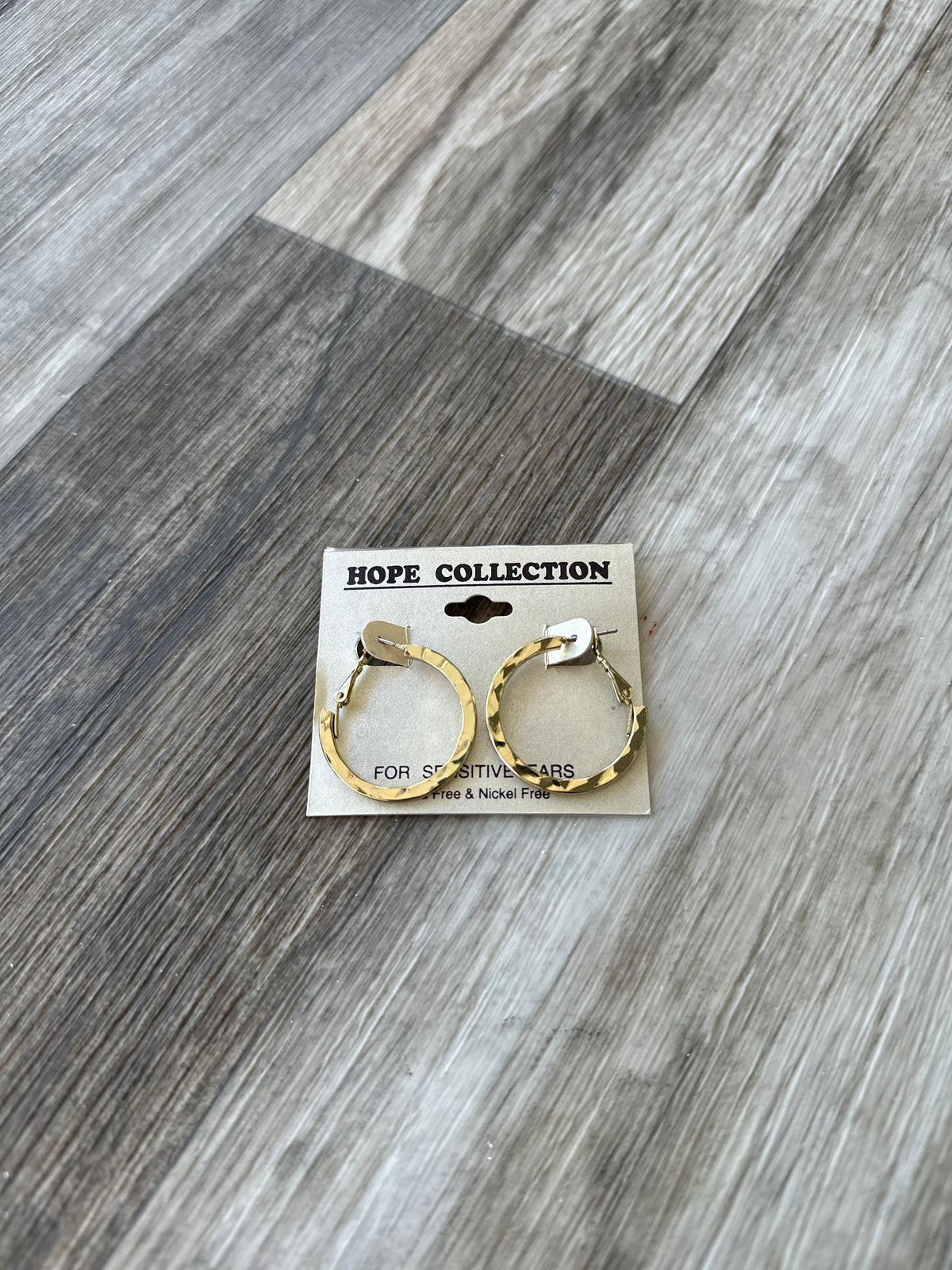 Small Hammered Hoops