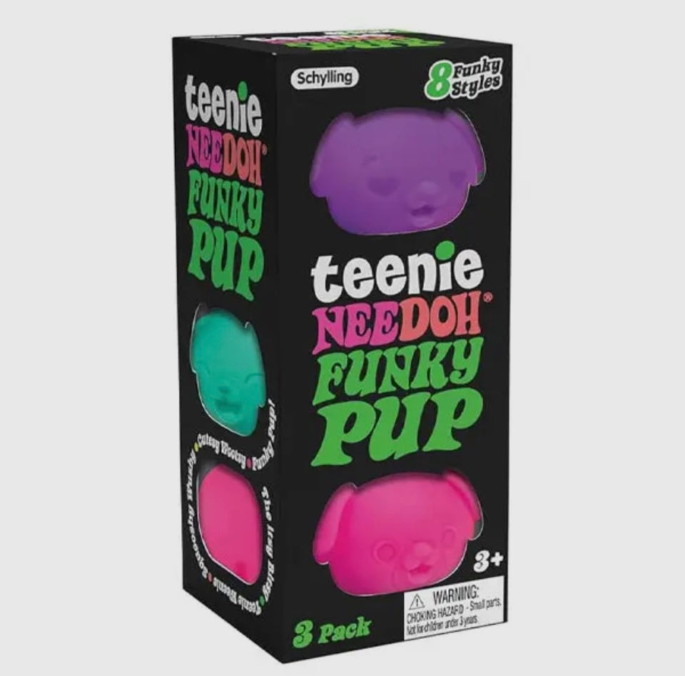 Nee Doh 3 PC Funky Pups