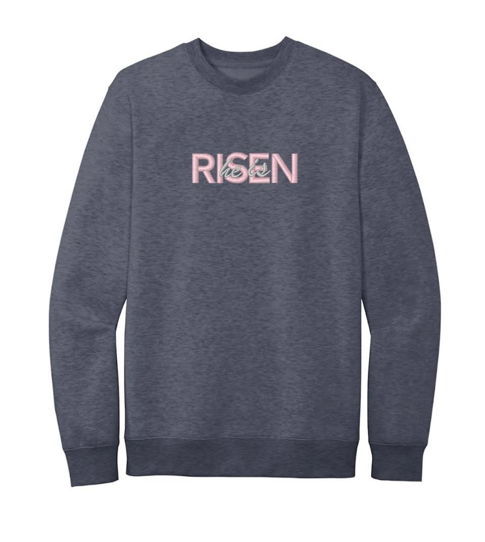 He Is Risen Crew Neck