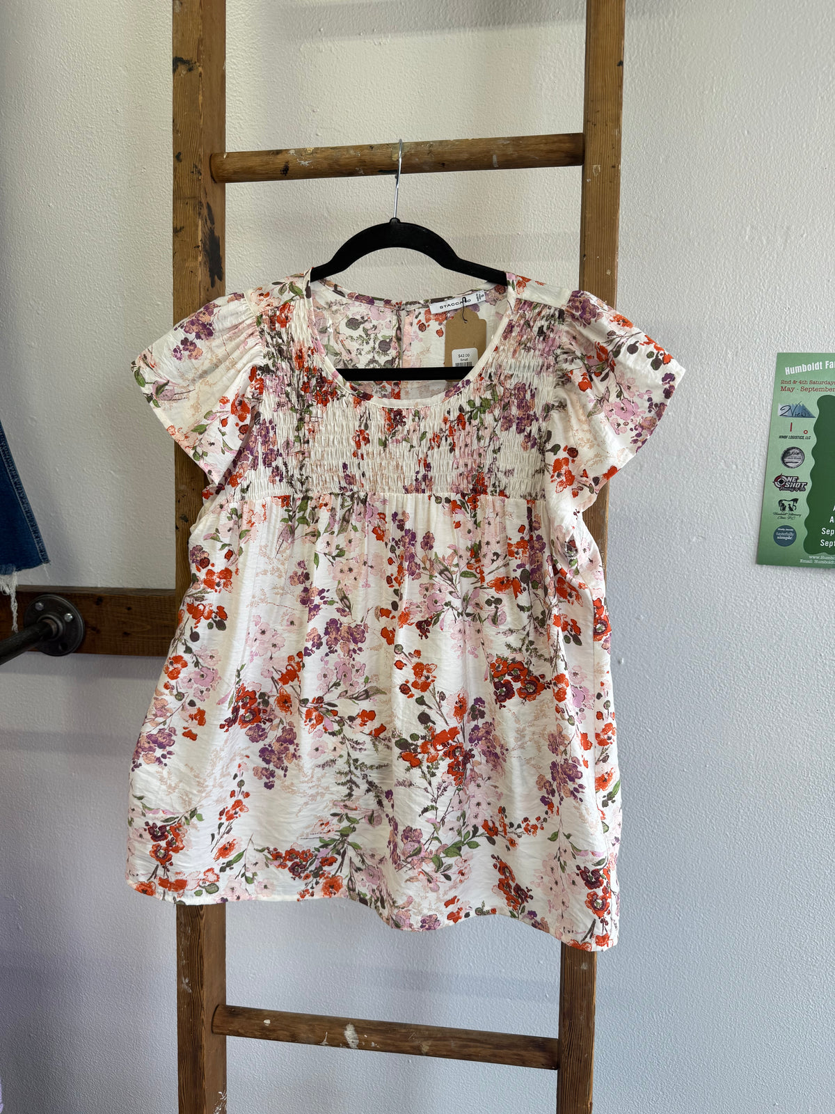 Alice Flutter Sleeve Top