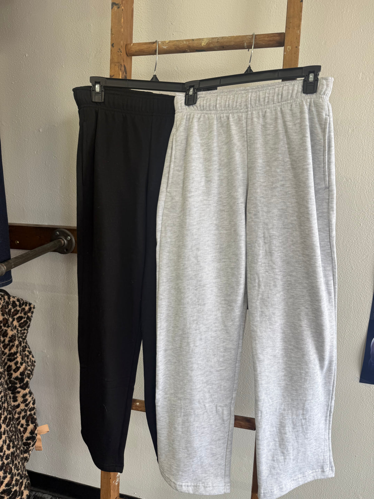 Fleece Straight Leg Sweatpants