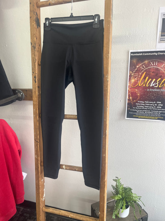 Black No Pocket Full Length Legging