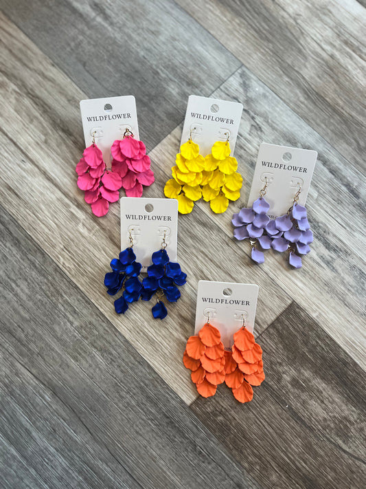 Flower Petal Earrings