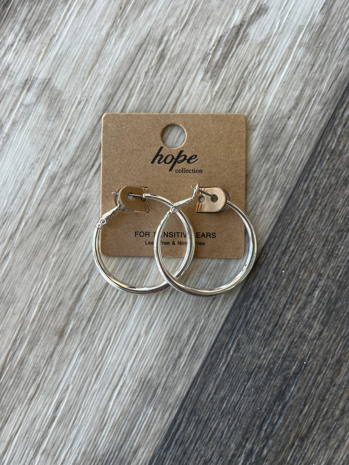 Silver Hoop Earrings