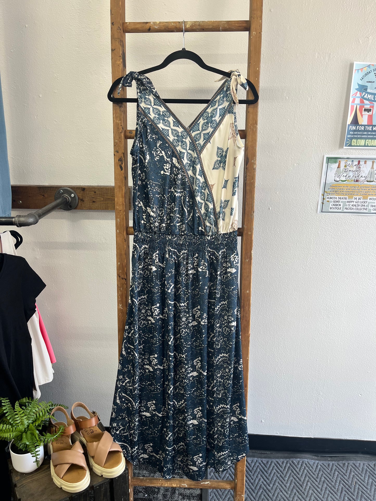 CHARLIE B PAISLEY DRESS