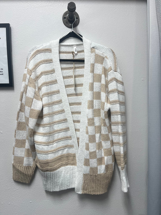 Checkered Cardigan