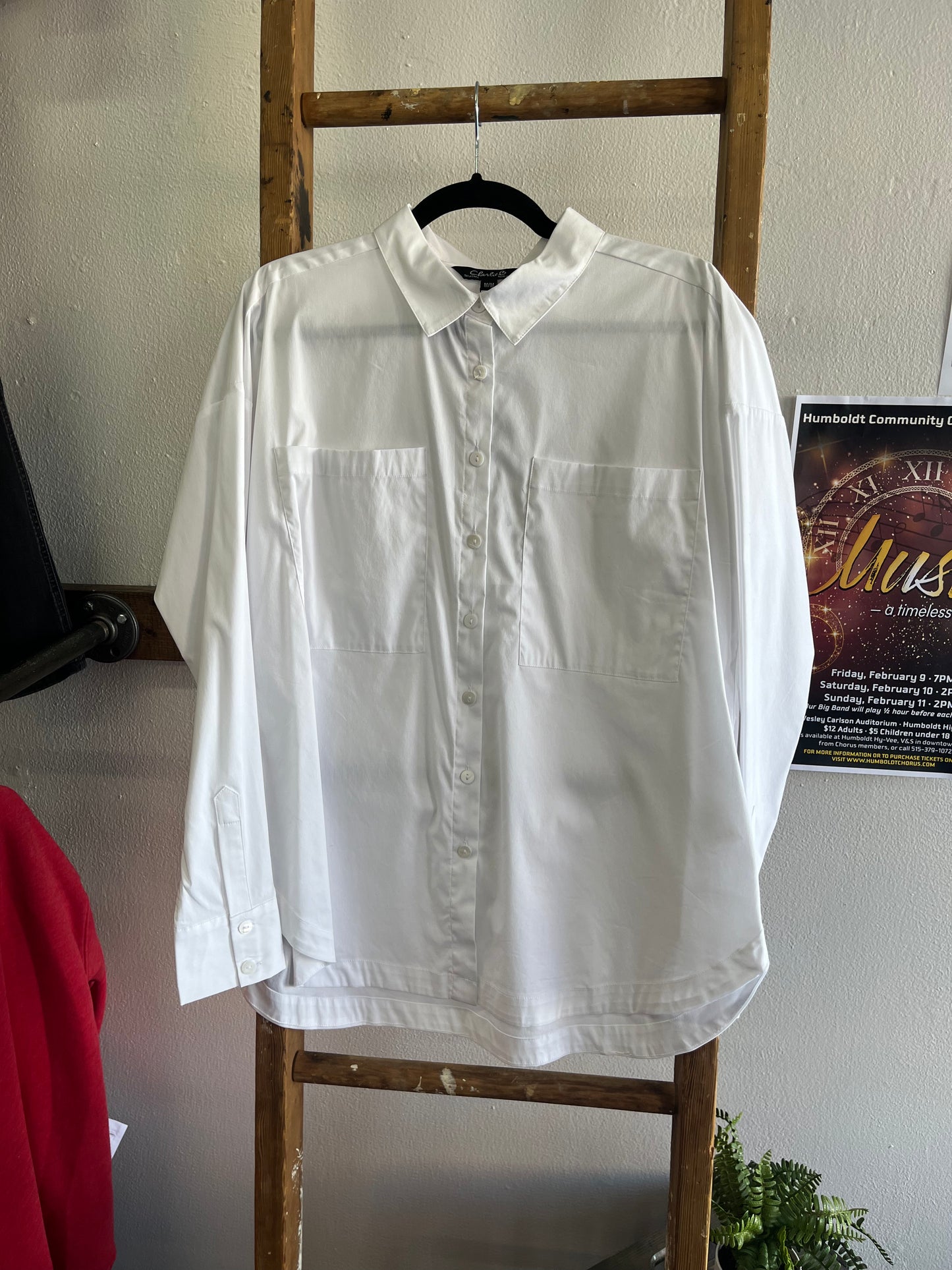 Charlie B Poplin Shirt