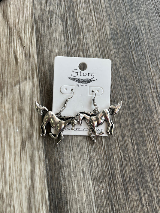 Horse Earrings