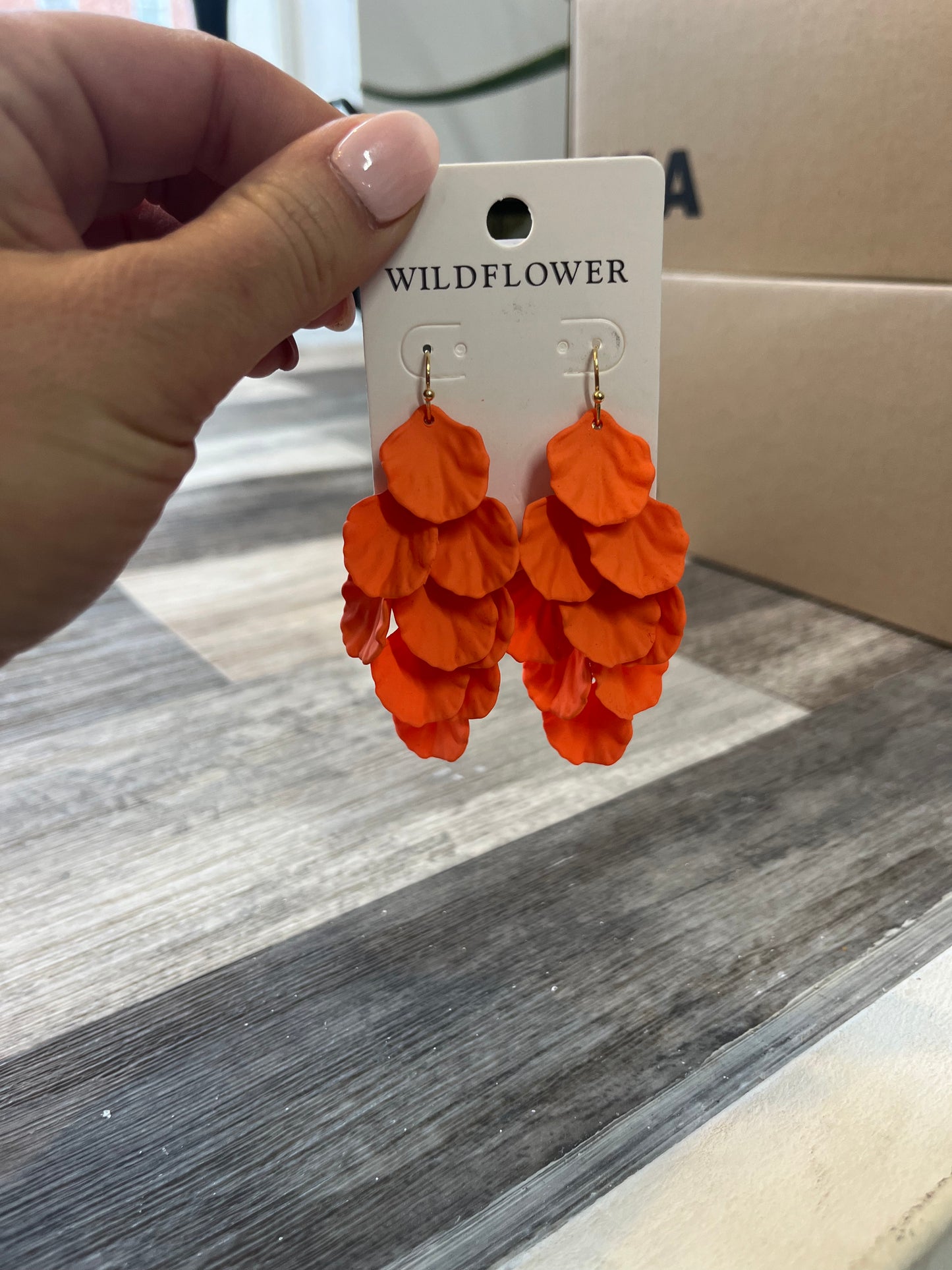 Flower Petal Earrings